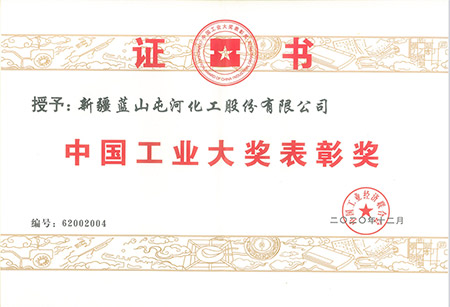 中国工业大奖表彰奖